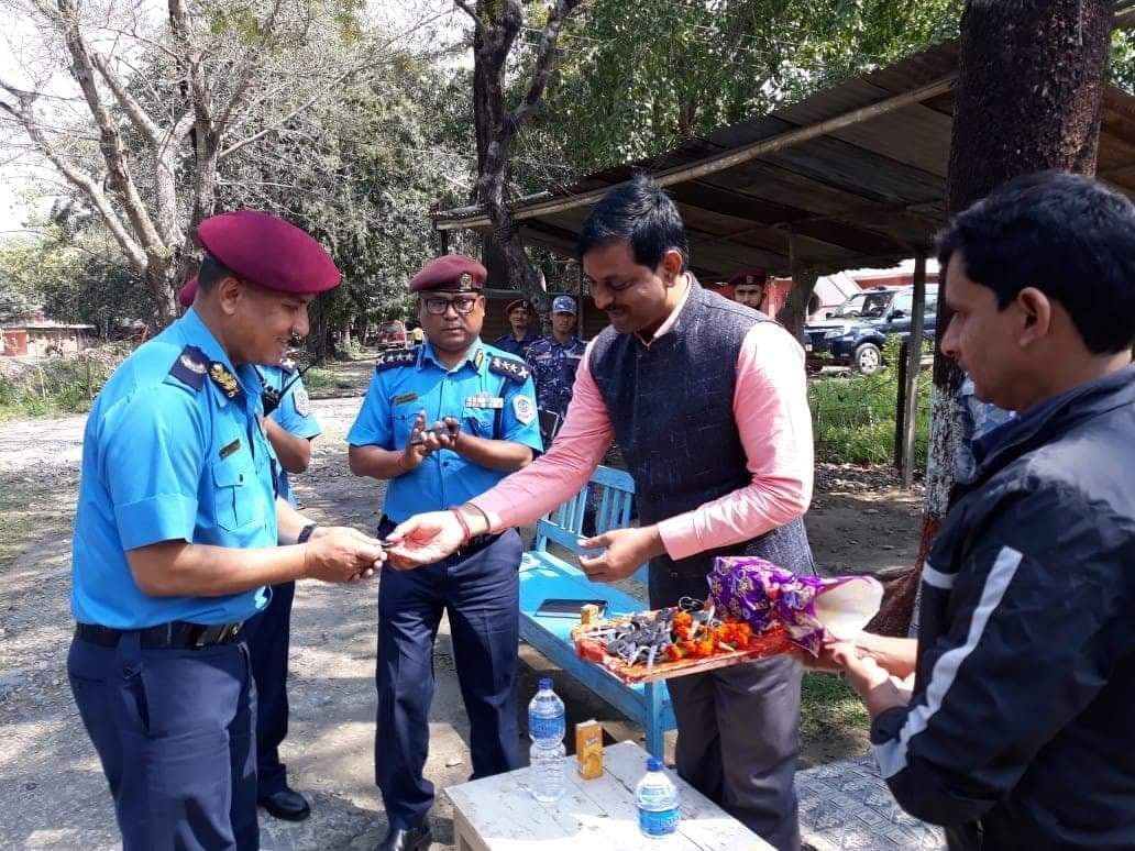 प्रदेश प्रहरीलाई सरकारको मोटरसाइकल सहयोग