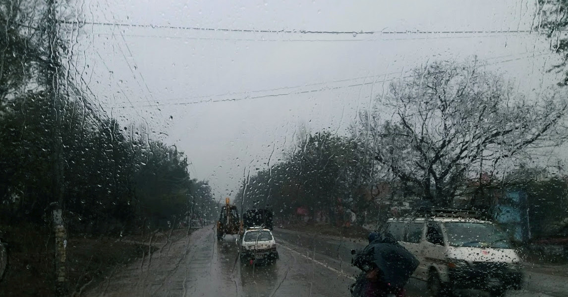 नुवाकोट र धादिङ आसपासमा विकसित भएको मनसुनी बादलले गरायो भारी वर्षा