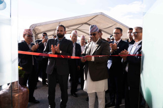चामसे कन्स्ट्रक्सनले बनायो टिआइएमा भिआइपी कक्ष, पर्यटन मन्त्रीले गरे उद्घाटन