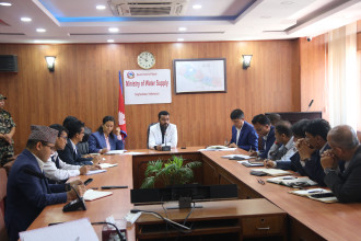 मधेसको खानेपानी समस्या समाधानका लागि जनशक्ति परिचालन गर्न खानेपानीमन्त्रीकाे निर्देशन