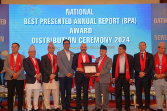 आइक्यानबाट सिल्भर अवार्ड प्राप्त गर्ने पहिलो जीवन बिमा कम्पनी बन्यो नेपाल लाइफ