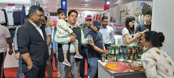 नेपाल अन्तर्राष्ट्रिय व्यापार मेलामा शनिबार दर्शकको भिड