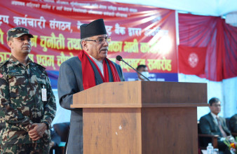 बढी प्रतिफल प्राप्त हुने आयोजना तथा कार्यक्रमलाई मात्र बजेट : प्रधानमन्त्री दाहाल
