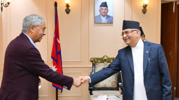 १४ महिनापछि शेरबहादुर जीलाई किस्तीमा राखेर पद दिन्छु- प्रधानमन्त्री ओली