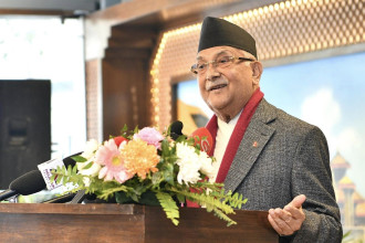 कृषिउपजमा आत्मनिर्भर नहुँदा समस्या भोग्नुपर्‍यो : अध्यक्ष ओली