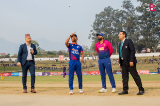 नेपाललाई ललितले दिलाए पहिलो सफलता