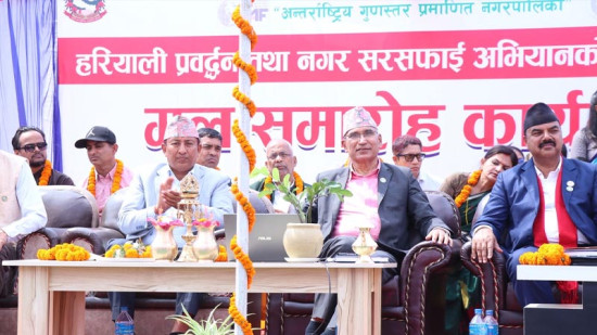 तिलोत्तमा नगरद्वारा वातावरण क्षेत्रका पाँच वटा कार्यक्रम घोषणा