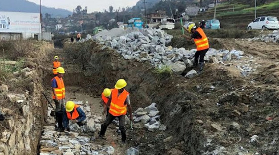 धुलिखेल–खावा सडक निर्माण कम्पनीलाई सात दिनको म्याद
