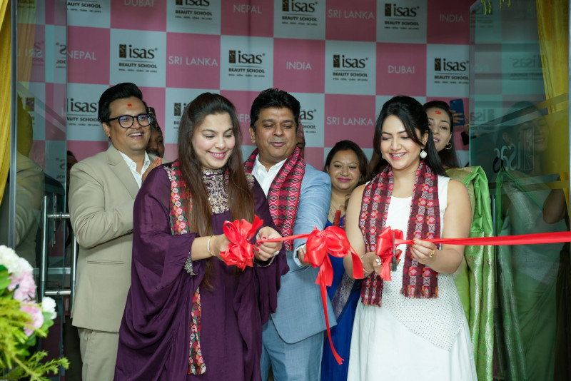 अन्तर्राष्ट्रिय ब्युटी स्कुल आइएसएएस फ्रेन्चाइज सञ्चालनमा, साढे चार करोड लगानी