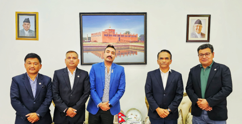 गभर्नर पौडेलसँग नाडाको भेटवार्ता, अटोमोबाइल क्षेत्र सुधारका पाँच बुँदे सुझाव