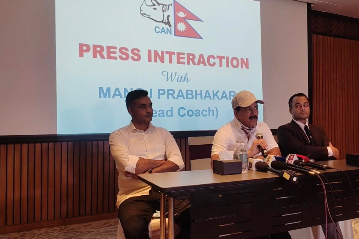 नेपाललाई आईसीसी क्रिकेट लिग–२ को शीर्ष तीनमा पुर्‍याउने पहिलो लक्ष्य : प्रशिक्षक प्रभाकर