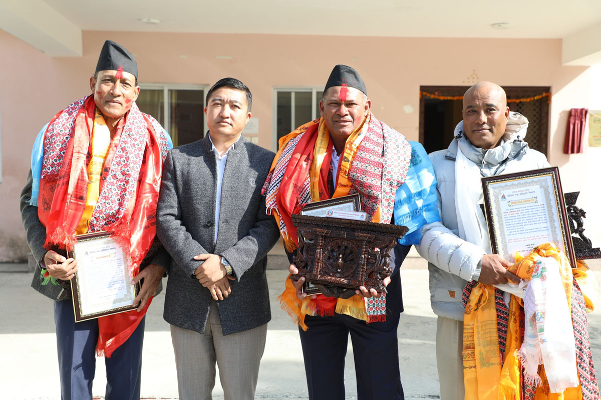 जगत टमाटासहित राखेपबाट तीन प्रशिक्षकको बिदाइ