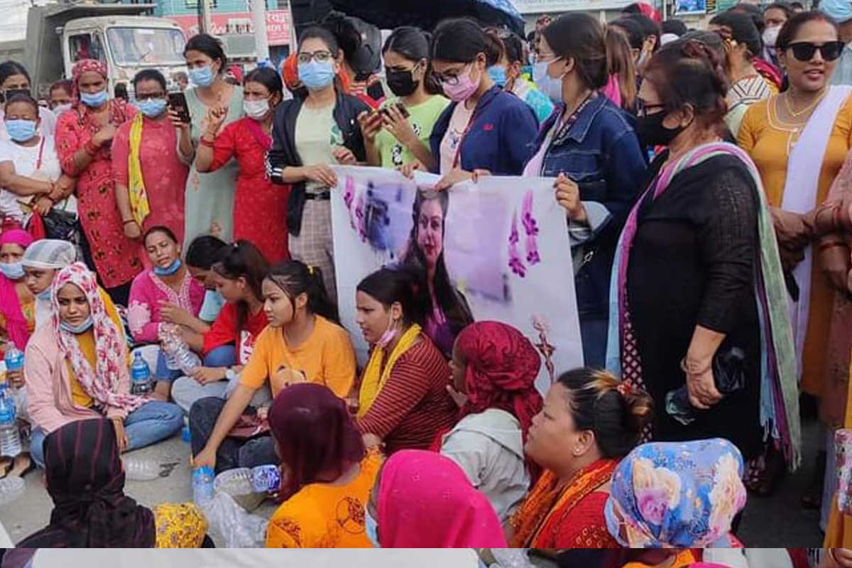 गृहमन्त्रीको गृहनगरमा न्यायका लागि आन्दोलन, २५ दिनसम्‍म पनि उठेन शव