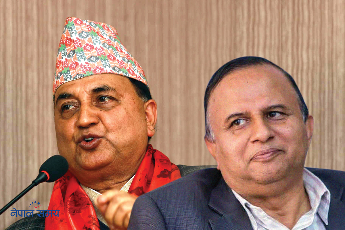 एमालेको शक्ति वरिष्ठ उपाध्यक्ष र महासचिवको पोल्टामा