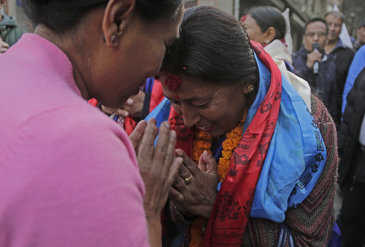 ललितपुर–२ मा भोट माग्न व्यस्त उम्मेदवार [तस्बिरहरू]