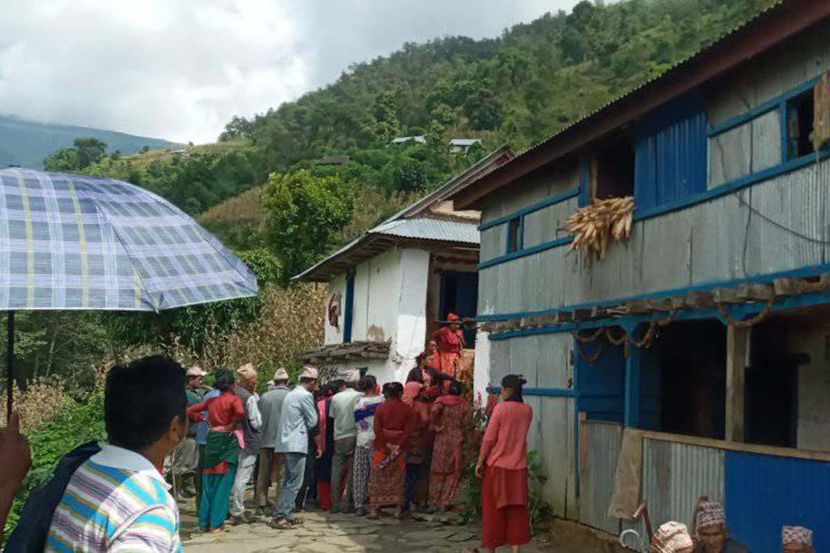 संखुवासभा घटना : संघीय प्रहरीको टोली पुनः घटनास्थलमा
