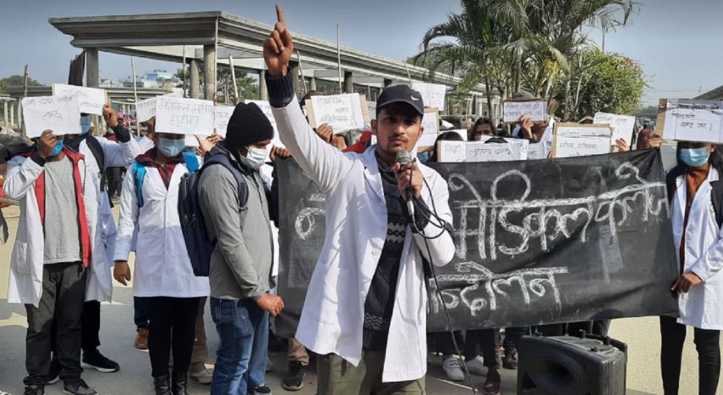 कोभिडका कारण चीन जान नपाएका विद्यार्थीले दुई वर्ष नेपालमै पढ्न पाउने