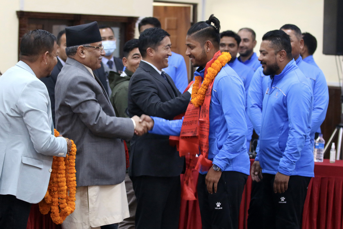 सिरिज विजेता खेलाडीलाई सरकारको तर्फबाट जनही दुई लाख पुरस्कार