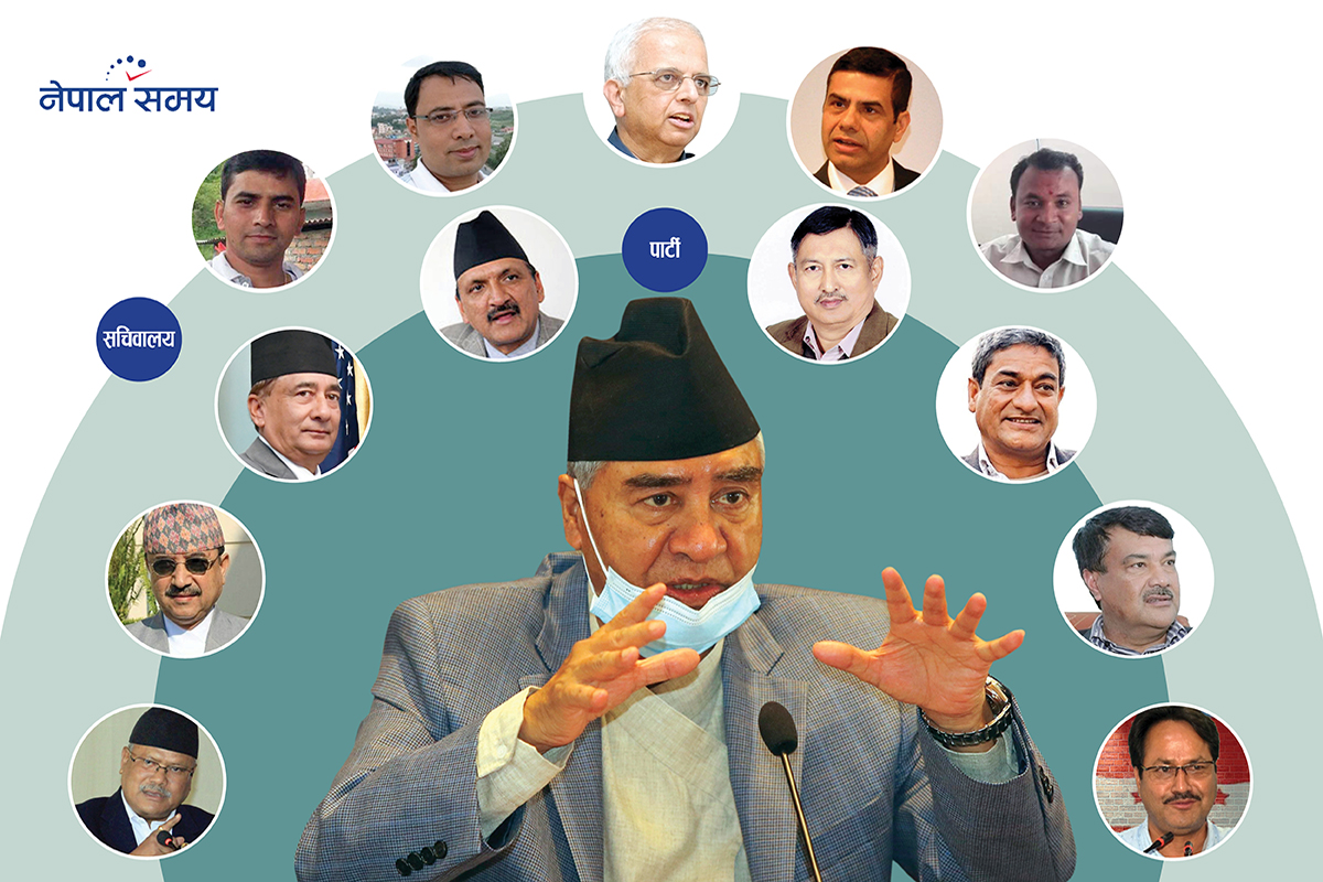 यस्तो छ देउवाको 'कोर टिम'